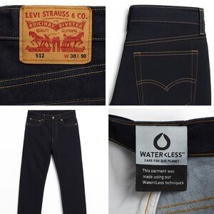 Levi’s 512 Slim Taper Jeans – Dark Wash (W38 L30, New Without Tags)